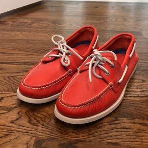 Men’s Sperry Top-sider Boat Shoes deck orange